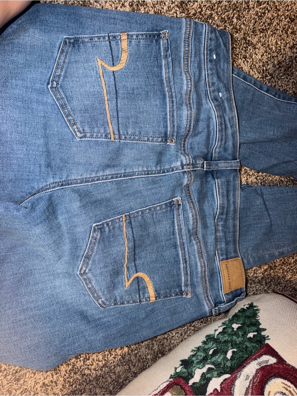 American Eagle Outfitters Light Blue Skinny Jeans - Picture 4 of 4